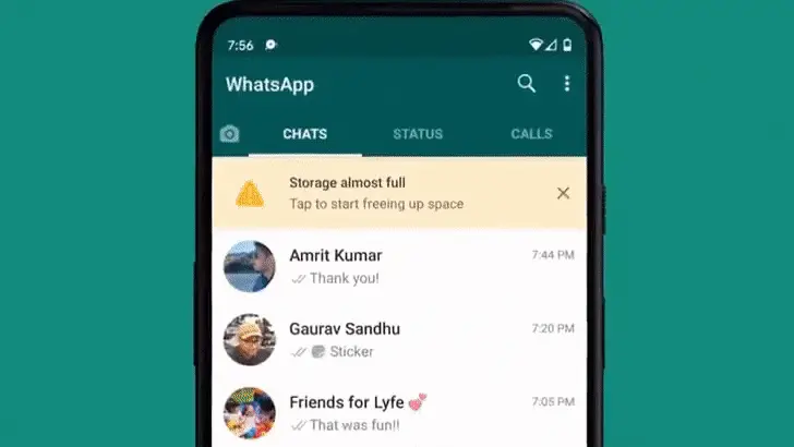 whatsapp-gerenciamento-de-armazenamento