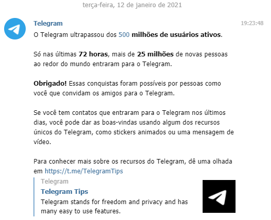 Telegram-25-milhoes-usuarios-72-horas