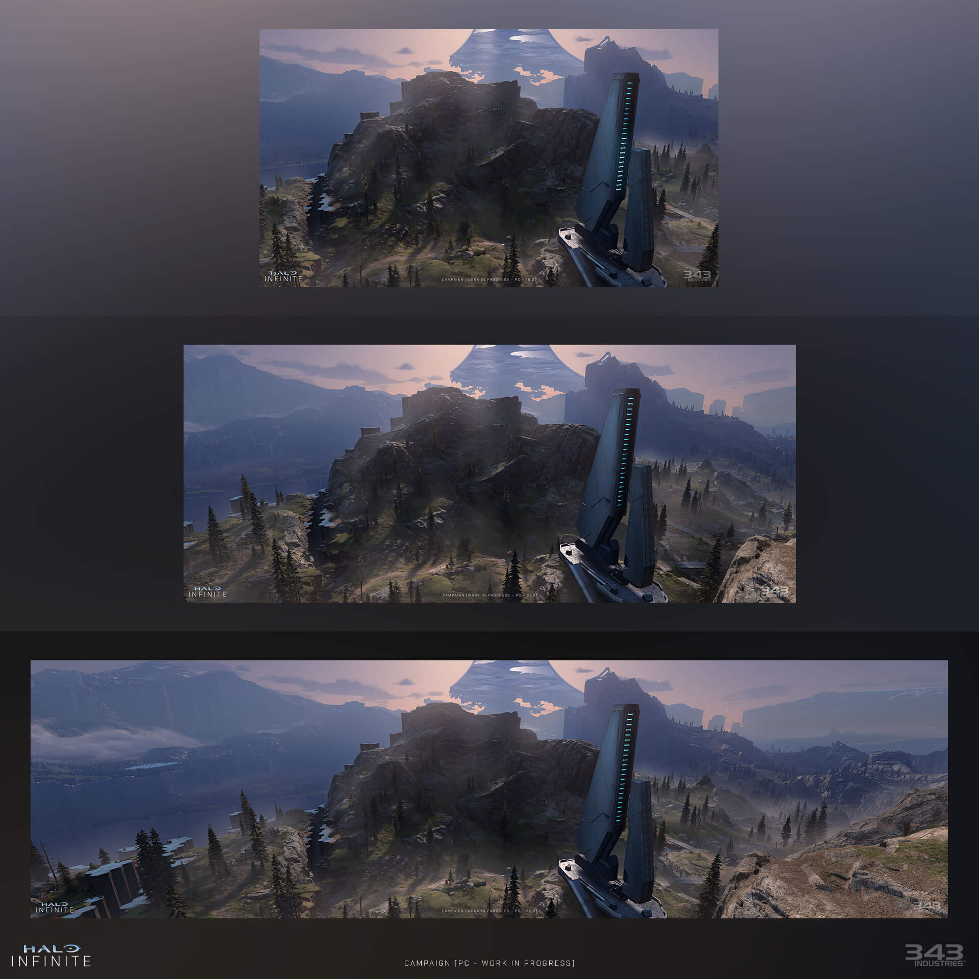Halo Infinite 343 Industries divulga novas imagens gameplay