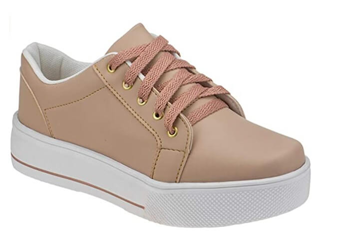 Tenis Lumiss Feminino Casual Sapatenis Confort T1 Tenis Lumiss Feminino Casual Sapatenis Confort T1