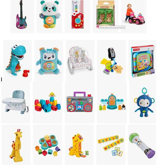 Desconto em brinquedos para Bebê Desconto em brinquedos para Bebê