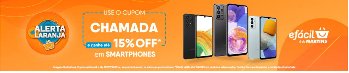 Cupom de Desconto no eFácil em Smartphones Cupom de Desconto no eFácil em Smartphones